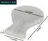 Radicaln White Marble Spoon Rest, Handmade Utensil Holder for Kitchen, Spatula Ladle Fork Cooking Tool Organizer
