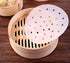 200pcs Air Fryer Liners, 10 inches Bamboo Steamer Liners, Premium Perforated Parchment Steaming Papers for Air Fryers