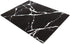 Glass Cutting Board, 16 x 12 inch Set of 1 - Tempered Glass, Decorative Square Marble Chopping Board