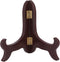 Gatuida Wooden Plate Holder, Decorative Plate Display Stand, Picture Easel Holder