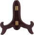 Gatuida Wooden Plate Holder, Decorative Plate Display Stand, Picture Easel Holder