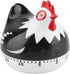 Cooking Timer Oven Timer, Kitchen Timer for Boiled Eggs, Egg Timer for Home Baking (Black)