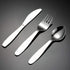VANRA 3 Pieces Children Fork Spoon Knife Set with Travel Case, 18/8 Stainless Steel Kids Silverware for School