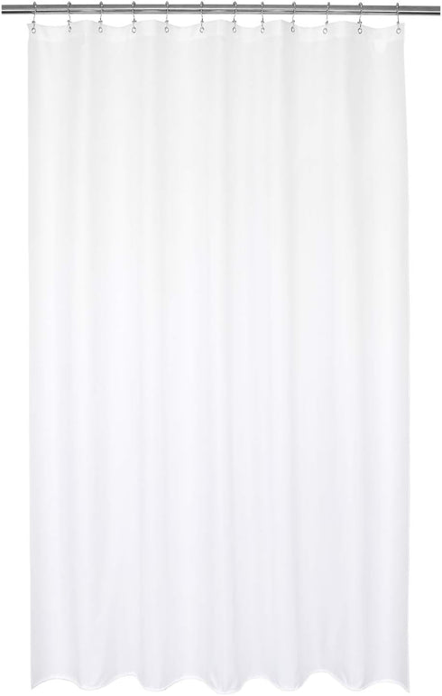 Barossa Design Waterproof Fabric Shower Curtain or Liner Microfiber 72" W x