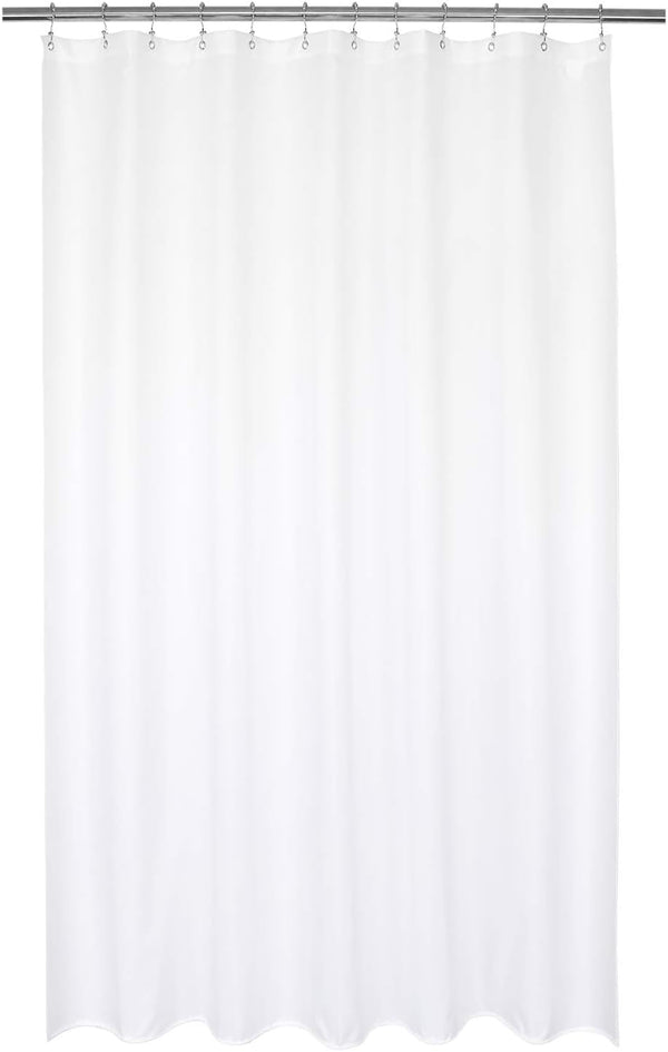 Barossa Design Waterproof Fabric Shower Curtain or Liner Microfiber 72" W x