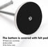Hand Towel Holder Stand Countertop, Sturdy Marble Base, No Wobbly Hand Towel Rack for Bathroom (Brushed Nickel)