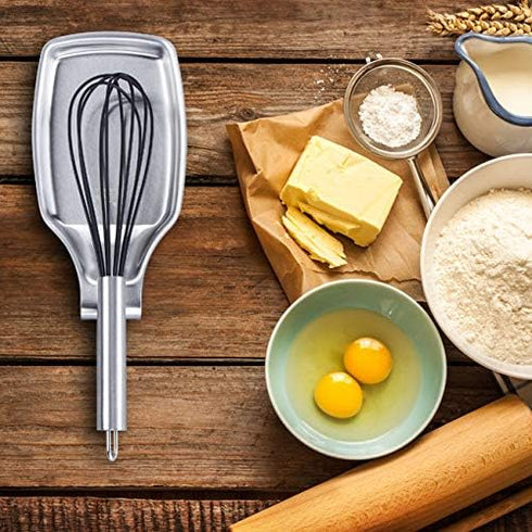 MSY BIGSUNNY Stainless Steel 304 Spoon Rests for Kitchen - Oversized, Long Lasting Brushed