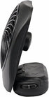 O2COOL Treva 5 Inch Battery Powered Fan, Portable Desk Fan with Compact Folding & Tilt Design, Black