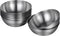 Healeved 8pcs Stainless Steel Sauce Dishes | Round Seasoning Dishes & Mini Appetizer Plates | 3.15 Inch