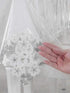 sancua Clear Plastic Waterproof Tablecloth, 60 x 84 Inch Vinyl PVC Rectangle Protector for Dining Tables, Parties &