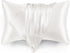 Love's cabin Satin Pillowcase for Hair and Skin, Queen Size Set of 2, Ivory, Satin Cooling Pillow Cover