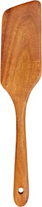 Teak Wooden Spatula for Cooking, Best Non-Stick Wood Kitchen Turner and Scraper