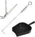 BBQ Ash Removal Tool Set for Big Green Egg Accessories, Kamado Grill