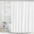 Shower Curtain Liner, 72 X 72 INCH PEVA, Waterproof & Washable Shower Curtain Liner for Bathroom, White