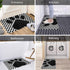 Welcome to Our Home Black Cat Doormat, Cat Lovers Decorative Welcome Mats, Non-Slip Absorbent Mud Trapper 16x24 Inch
