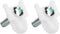WR01X39781 Refrigerator Door Handle Fastener & for Fits GE Refrigerator Freezer Handle Replacement Parts Compatible Model AP7175647 WR01X25070(2 Pcs) (White) by Aulpq
