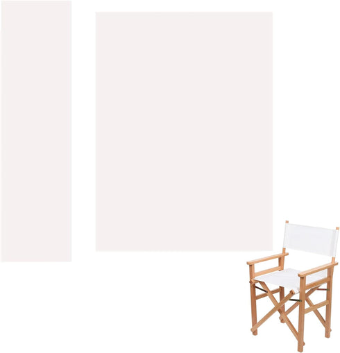 Upone 20.86" L x 16.14" W Directors Chair Canvas Replacement Covers Kit