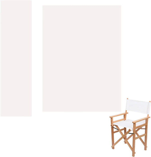 Upone 20.86" L x 16.14" W Directors Chair Canvas Replacement Covers Kit