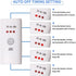 HNB Auto Off Timer with 2.5 Mtrs Wire for Indoor Small Appliances, Electric Oil Melt Warmer Wax Melter