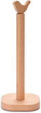 Cute Bird Wooden Paper Towel Holder, Free Standing Kitchen Roll Stand Organizer, Housewarming Gift for New Home
