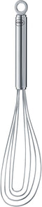Roesle Stainless Steel Flat Whisk, 10.6-inch, 4 Wire