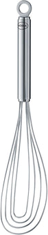 Roesle Stainless Steel Flat Whisk, 10.6-inch, 4 Wire