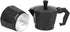 Oumefar 6 Cup Coffee Maker, Italian Coffee Maker Tool, Quick Pot for Home Office, Black