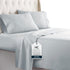 King Size Sheets Set - 4 pc Bed Sheets & Pillowcases, Soft Breathable Microfiber with Deep Pockets
