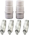2 Pcs Washing Machine Drain Hose Connectors - Dishwasher Adapter with Hose Clamps for 1.06" & 1.18" to 1.18"
