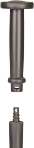 Set Set mDesign Plunger and Brush for Toilet Bowl - Hidden, Modern Toilet Brush and Plunger with Caddy - Brush Cleaner