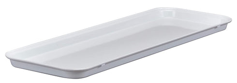 Cambro 918MT148 White Market Tray, 9" x 18"