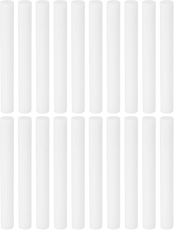 PATIKIL 20 Pcs Humidifier Cotton Filter Sticks, Refill Wicks Replacement for USB Mini Humidifiers (2.76'' x 0.31'')