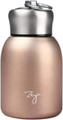 Gets Mini 9 oz Stainless Steel Water Bottle, 280ML Vacuum Insulated Leak Proof Sport Tumbler Cup (Rose Gold).