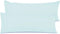 Nestl Body Pillow Cover - Soft Microfiber Lightweight Light Blue Pillowcase, 20x54 Inches, Set of 2