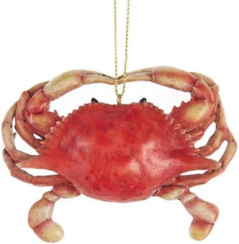 Red Crab Christmas Ornament E0515 - New