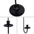 YUWENG Set 4, Wall Candle Holder of Modern Candle Sconces Wall Mount Metal Holders Hanging Candle Pillar Holder