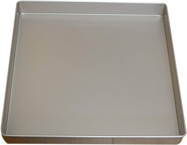 Nonstick Square Baking Pan - 11x11 Inch Carbon Steel Cake Sheet for Oven Baking - Gold
