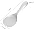 Rice Paddle Spoon Stainless Steel: 2pcs Non Stick Rice Spoon Scooper Spatula Rice Cooker Spoon Serving Spoon Rice Spatula for Rice
