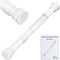 Small Tension Rods 16 to 28 Inch, Adjustable Shower Spring Tension Rod for Windows