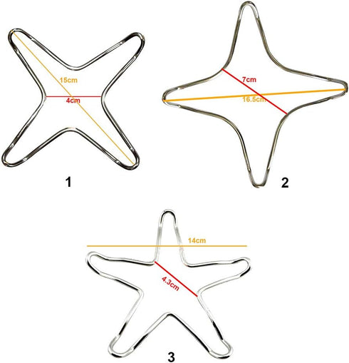 Pan Stand Gas Hob Stand Accessories, Stainless Steel Trivet Cooking Kitchen Rack for Universal Support
