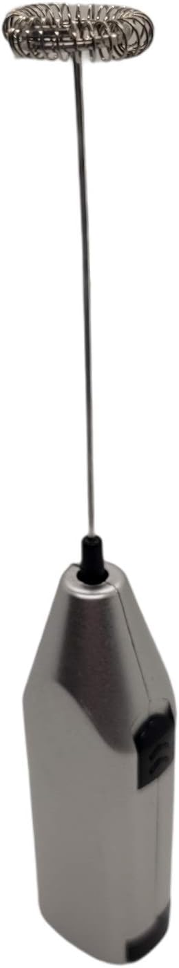 Mini Battery Operated Hand Held Cocktail Mixer and Drink/Milk Frother, 1-Pack