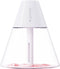 INVODA Mini Humidifiers, 260ml USB Personal Cool Mist Humidifier with Night Light, White