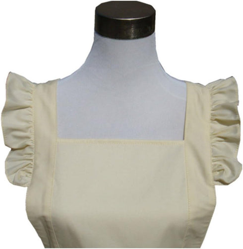 Hyzrz Cute Cotton Retro Kitchen Cooking Aprons for Women, Vintage Baking Apron with Pockets