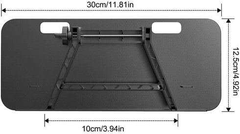 Bodur Top TV Monitor Shelf - Multifunctional Headboard Cable Box Holder , Ideal for Behind Computer, DVD Player