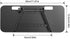 Bodur Top TV Monitor Shelf - Multifunctional Headboard Cable Box Holder , Ideal for Behind Computer, DVD Player