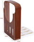 Kitchen Toast Slicer, Folding Bread Cutter Sandwich Maker with 4 Thickness for Homemade Bread