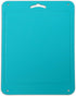 Silicone Chopping Mat, Flexible Thick Cutting Board, Food Grade Material, Non-Slipping, 12.6 x 9.6 inch (Blue)