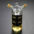 2 1 Olive Oil and Vinegar Dispenser Cruet Bottles, in Transparent Dual Glass for Kitchen Cooking Container