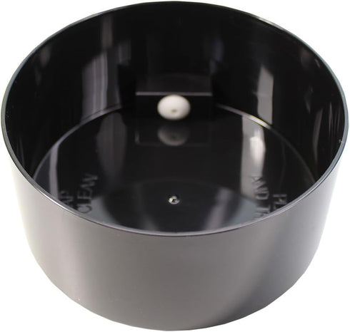 Tightvac Airtight Container - 5oz to 24 Ounce, Smell Proof for Herbs and Dry Goods, Black