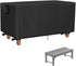 Outdoor Bench Cover, 48inch Waterproof Backless Bench Cover Rectangle for Patio Teak